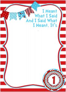 Free Printable Dr Seuss Birthday Free Printable Birthday within measurements 1500 X 2100