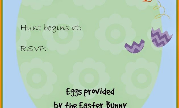 Free Printable Easter Egg Hunt Invitation Kid Blogger Network within measurements 1077 X 1600