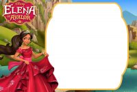 Free Printable Elena Of Avalor Invitation Free Printable inside measurements 2100 X 1500