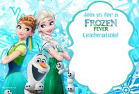 Free Printable Frozen Invitation Templates Bagvania Free Printable throughout measurements 1500 X 1073