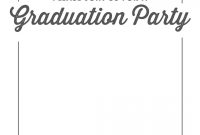 Free Printable Graduation Party Invitation Template Greetings in sizing 1080 X 1560