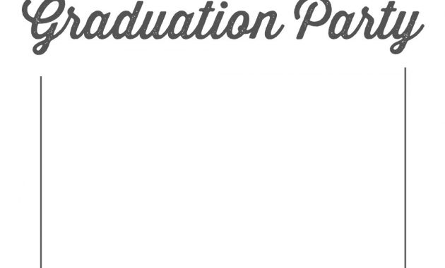 Free Printable Graduation Party Invitation Template Greetings in sizing 1080 X 1560