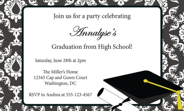 Free Printable Graduation Party Invitation Templates 2014 Jeb Grad pertaining to measurements 1200 X 855