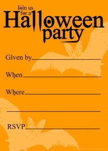 Free Printable Halloween Birthday Invitations Templates Halloween for sizing 1024 X 1434