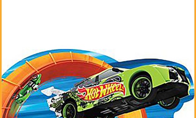 Free Printable Hot Wheels Invitation Templates For Download in size 1400 X 1744