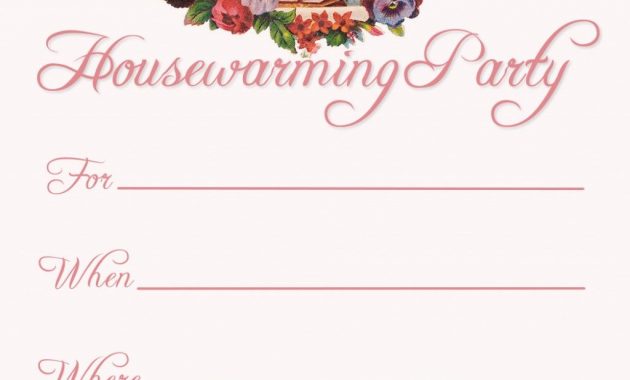 Free Printable Housewarming Party Invitations Housewarming intended for measurements 1024 X 1434