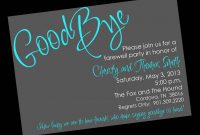 Free Printable Invitation Templates Going Away Party Party Ideas for sizing 1210 X 935