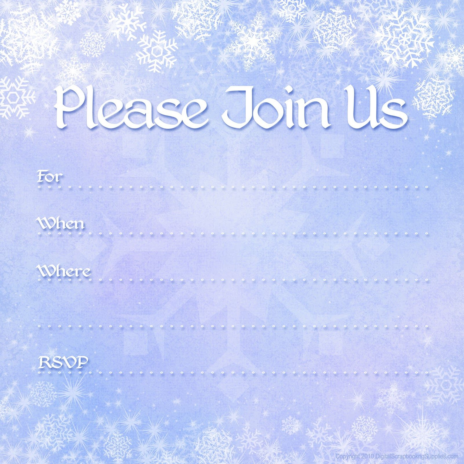 Free Printable Invites Free Printable Party Invitations Free throughout proportions 1600 X 1600