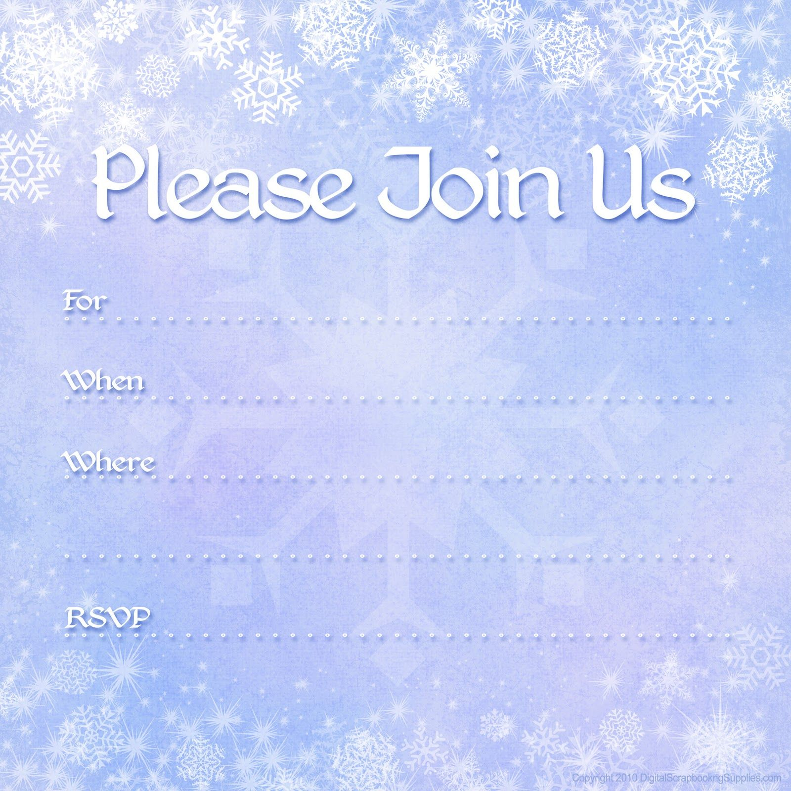 Free Printable Invites Free Printable Party Invitations Free with measurements 1600 X 1600