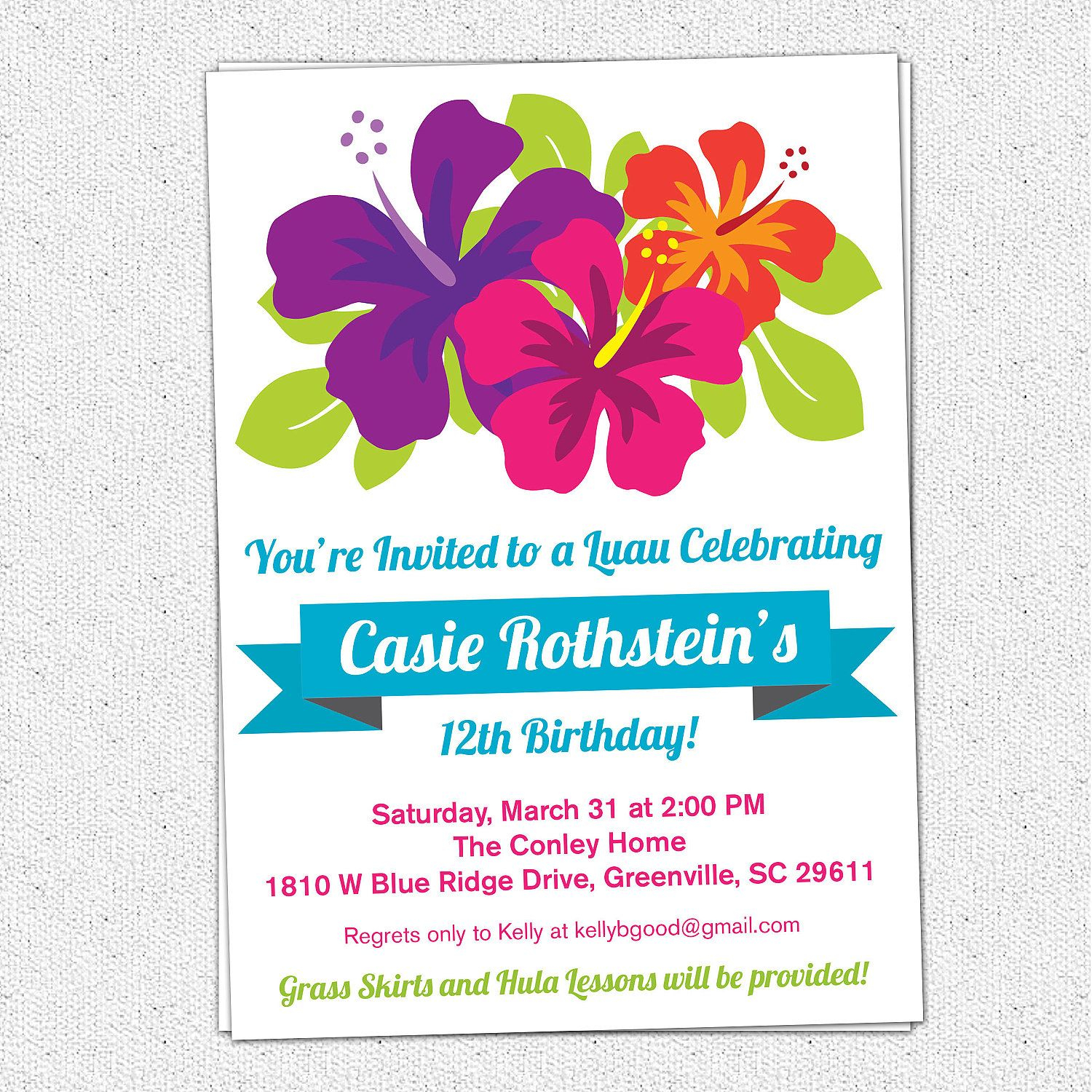 Free Printable Luau Birthday Invitations Templates Elma In 2019 throughout sizing 1500 X 1500