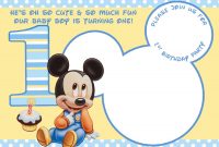 Free Printable Mickey Mouse Invitations Exclusive Free in measurements 1500 X 1071