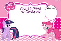 Free Printable My Little Pony Birthday Invitation Graphics My throughout sizing 1600 X 1067