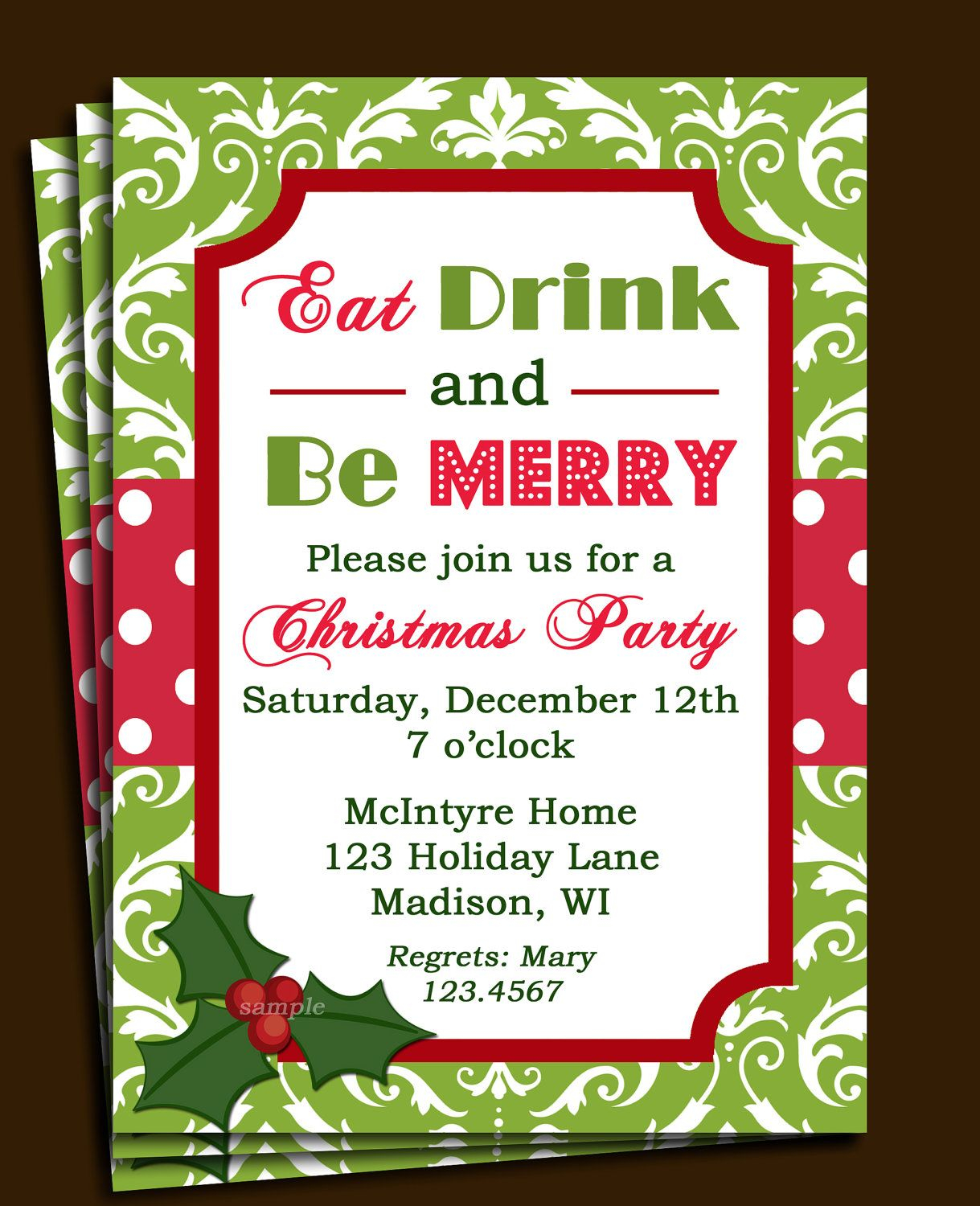 Free Printable Office Christmas Party Invitations Party Stuff throughout dimensions 1219 X 1500