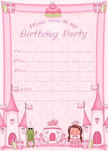 Free Printable Princess Birthday Invitation Template Cupcake inside dimensions 1500 X 2100