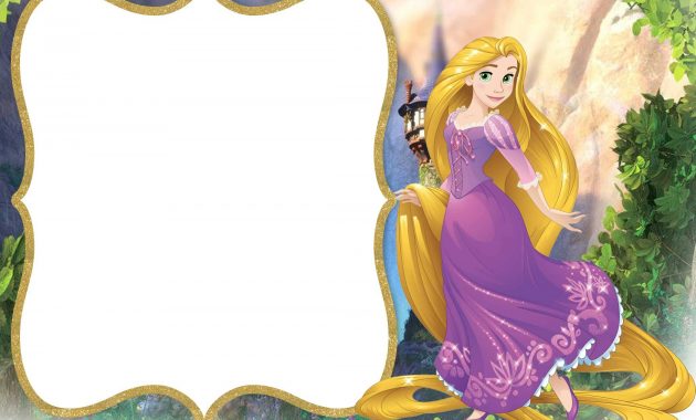 Free Printable Princess Rapunzel Invitation Free Printable inside dimensions 2100 X 1500