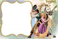 Free Printable Princess Rapunzel Invitation Free Printable regarding measurements 2100 X 1500