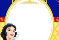 Free Printable Snow White Birthday Invitations Bagvania Free regarding dimensions 950 X 1324