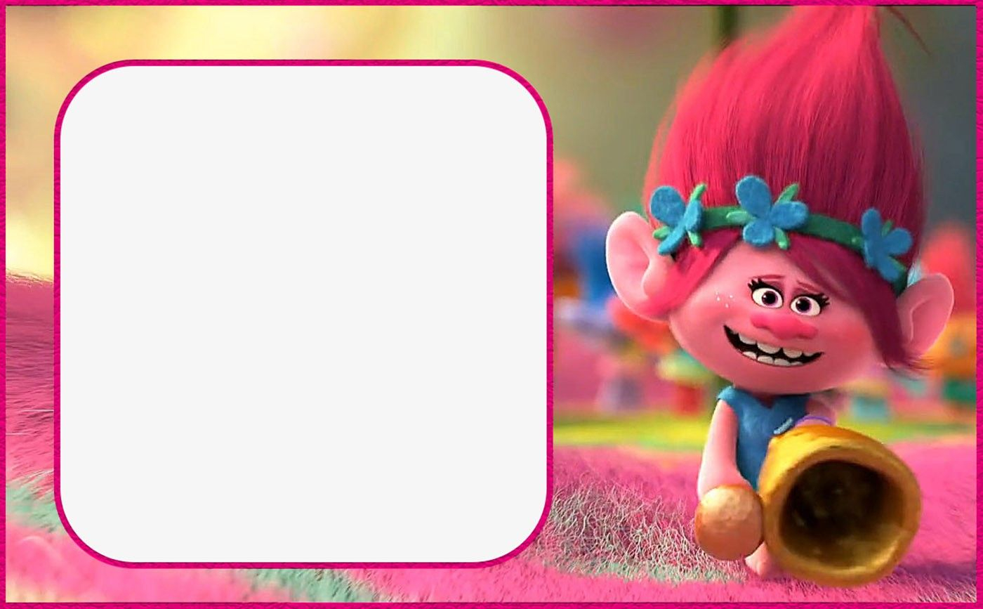 Free Printable Trolls Invitation Printables In 2019 Birthday inside dimensions 1400 X 867