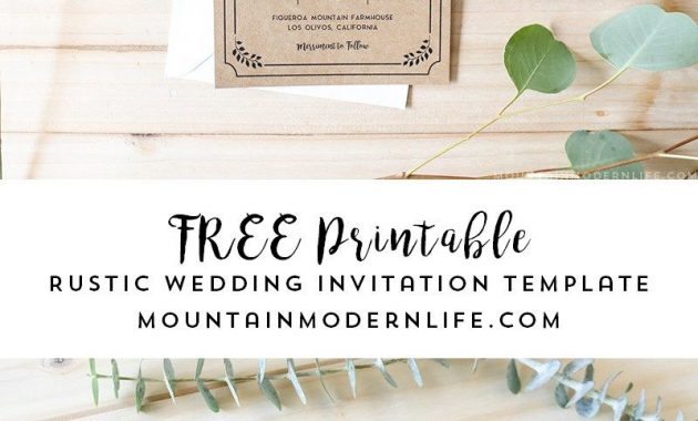 Free Printable Wedding Invitation Template Freebies Free in sizing 800 X 1405