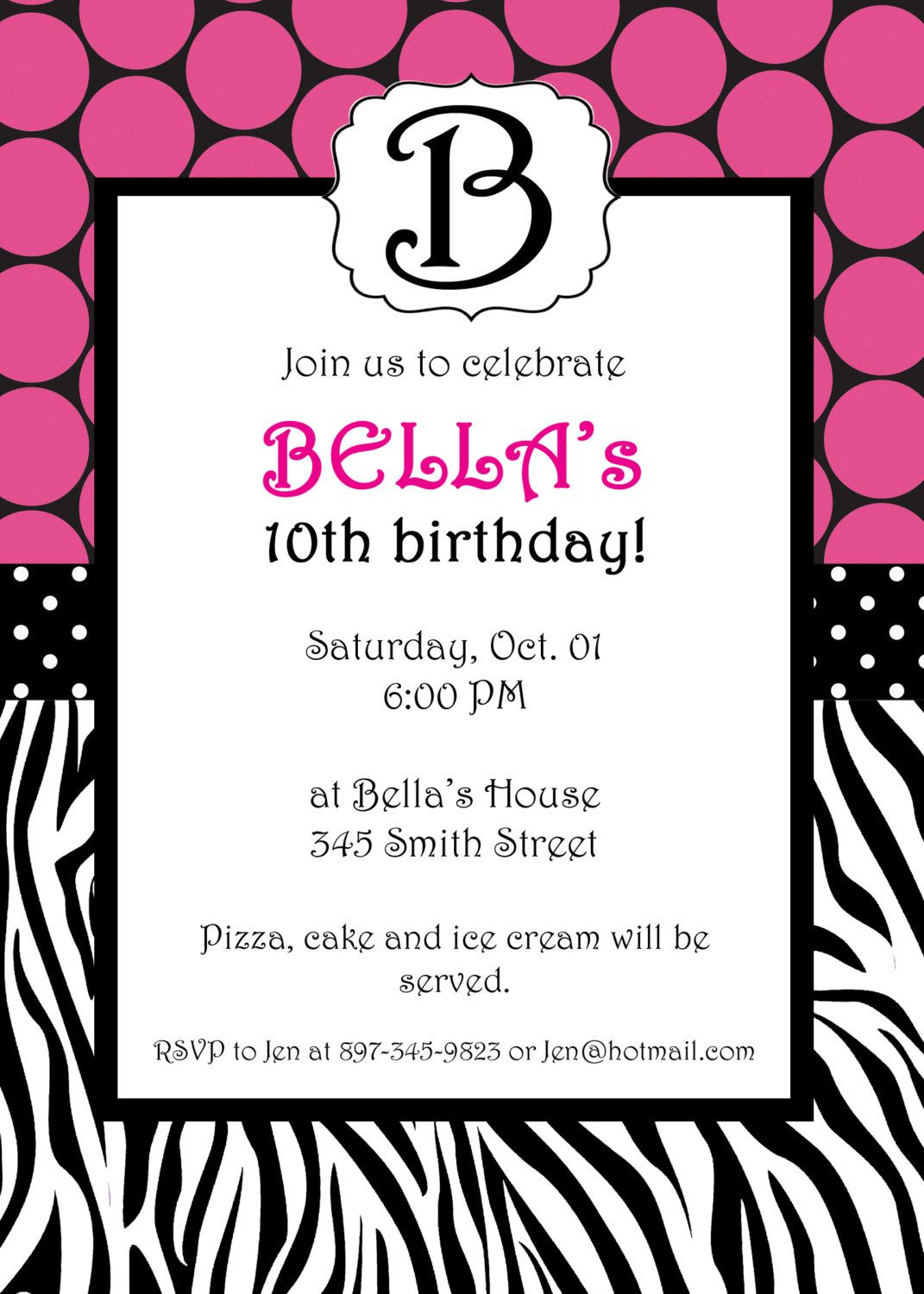 Free Printable Zebra Print Invitations Ba Shower Emma Zebra intended for sizing 1071 X 1500