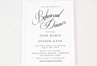 Free Rehearsal Dinner Invitation Templates Printable Rehearsal within size 1440 X 1152