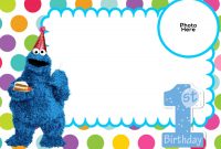 Free Sesame Street 1st Birthday Invitation Free Printable within dimensions 2100 X 1500