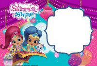 Free Shimmer And Shine Invitation Sofia Free Printable inside measurements 2100 X 1500