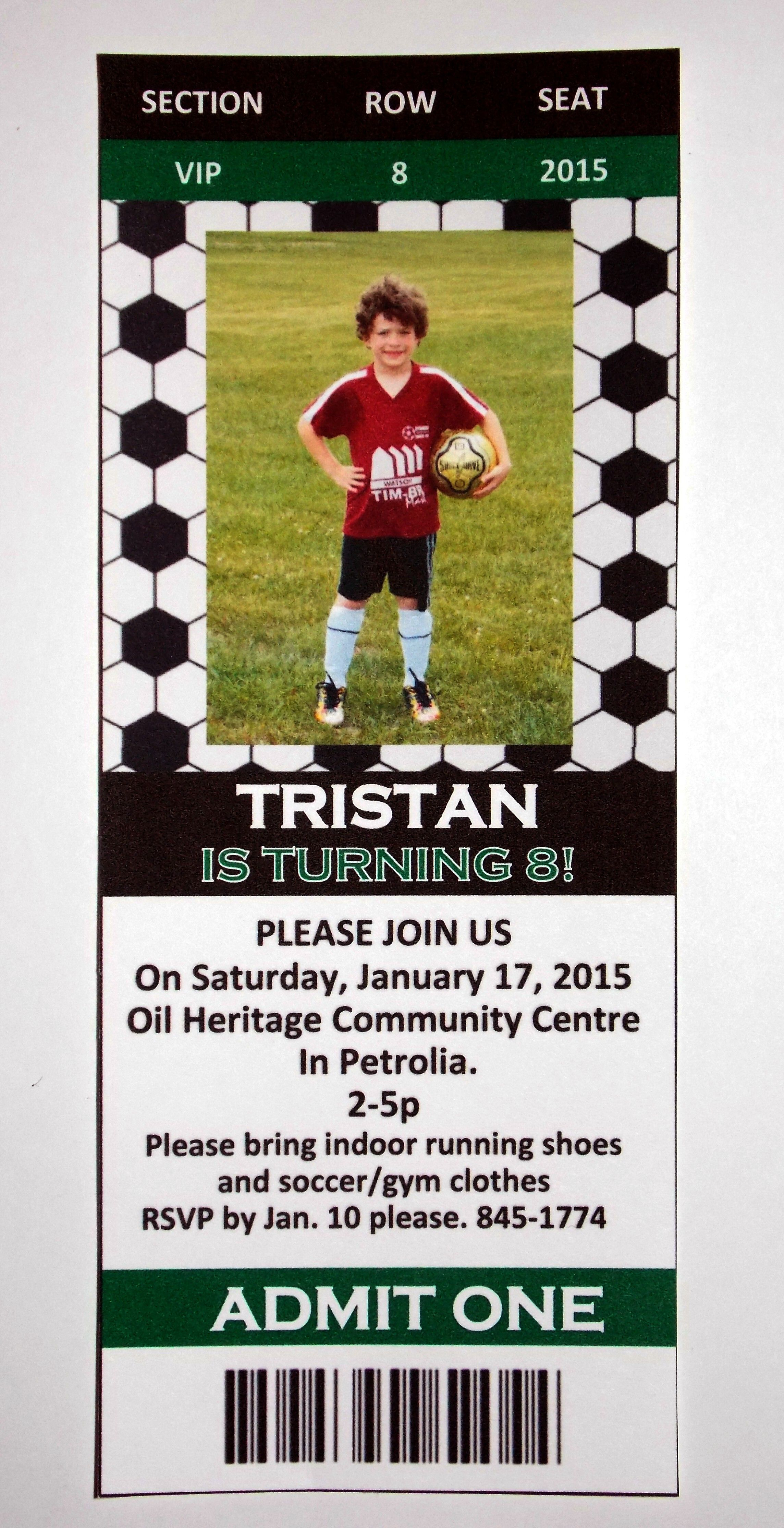 Free Soccer Party Invitation Templates Party Like Its Your with regard to sizing 2288 X 4456