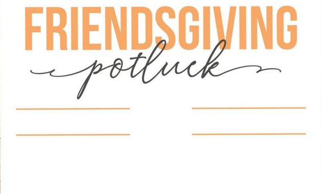 Free Thanksgiving Potluck Invitation Templates Free Printable throughout proportions 1040 X 1460