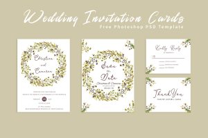 Free Wedding Invitation Card Template Creativetacos intended for dimensions 1200 X 800