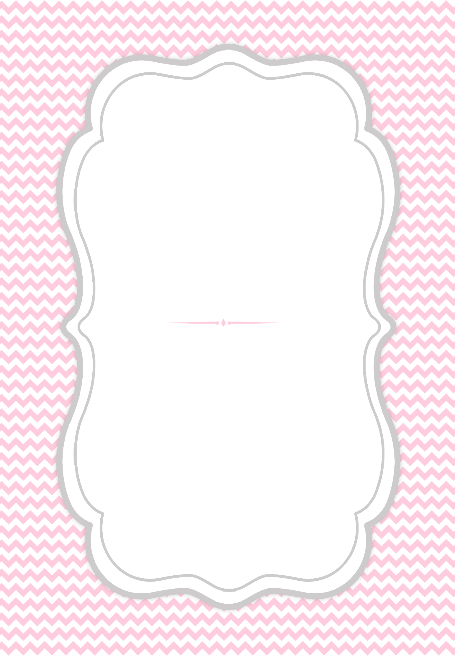 French Curve Frame Free Printable Party Invitation Template inside dimensions 1542 X 2220