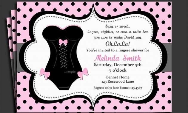 Fresh Free Bachelorette Party Invitation Templates Best Of Template with regard to dimensions 1500 X 1059