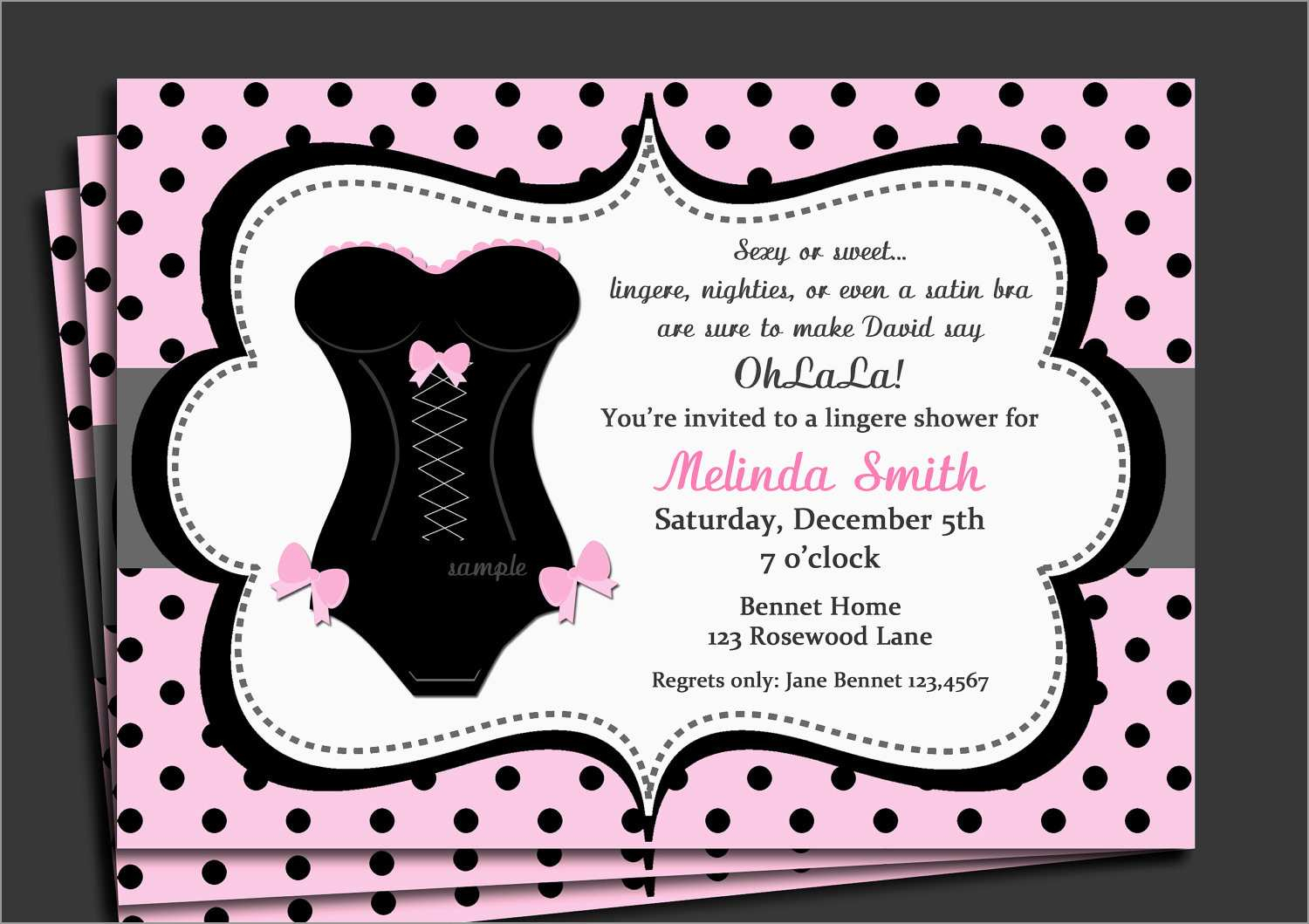 Fresh Free Bachelorette Party Invitation Templates Best Of Template with regard to dimensions 1500 X 1059