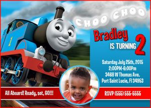 Fresh Thomas And Friends Invitations Photos Of Invitation Templates within dimensions 2100 X 1500