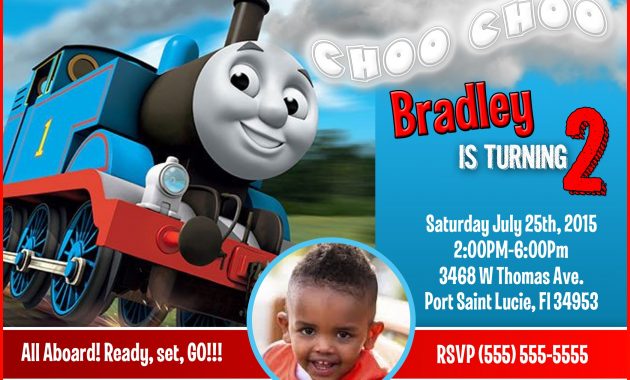 Fresh Thomas And Friends Invitations Photos Of Invitation Templates within dimensions 2100 X 1500