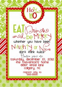 Funny Christmas Party Invitations Wording Christmas Party throughout sizing 820 X 1148