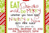 Funny Christmas Party Invitations Wording Christmas Party within proportions 820 X 1148