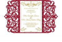 Gate Fold Invitation Template Svg Dxf Ai Crd Eps Laser Paper throughout measurements 900 X 900