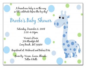 Get Free Template When To Send Out Ba Shower Invitation Bagvania with size 1782 X 1407