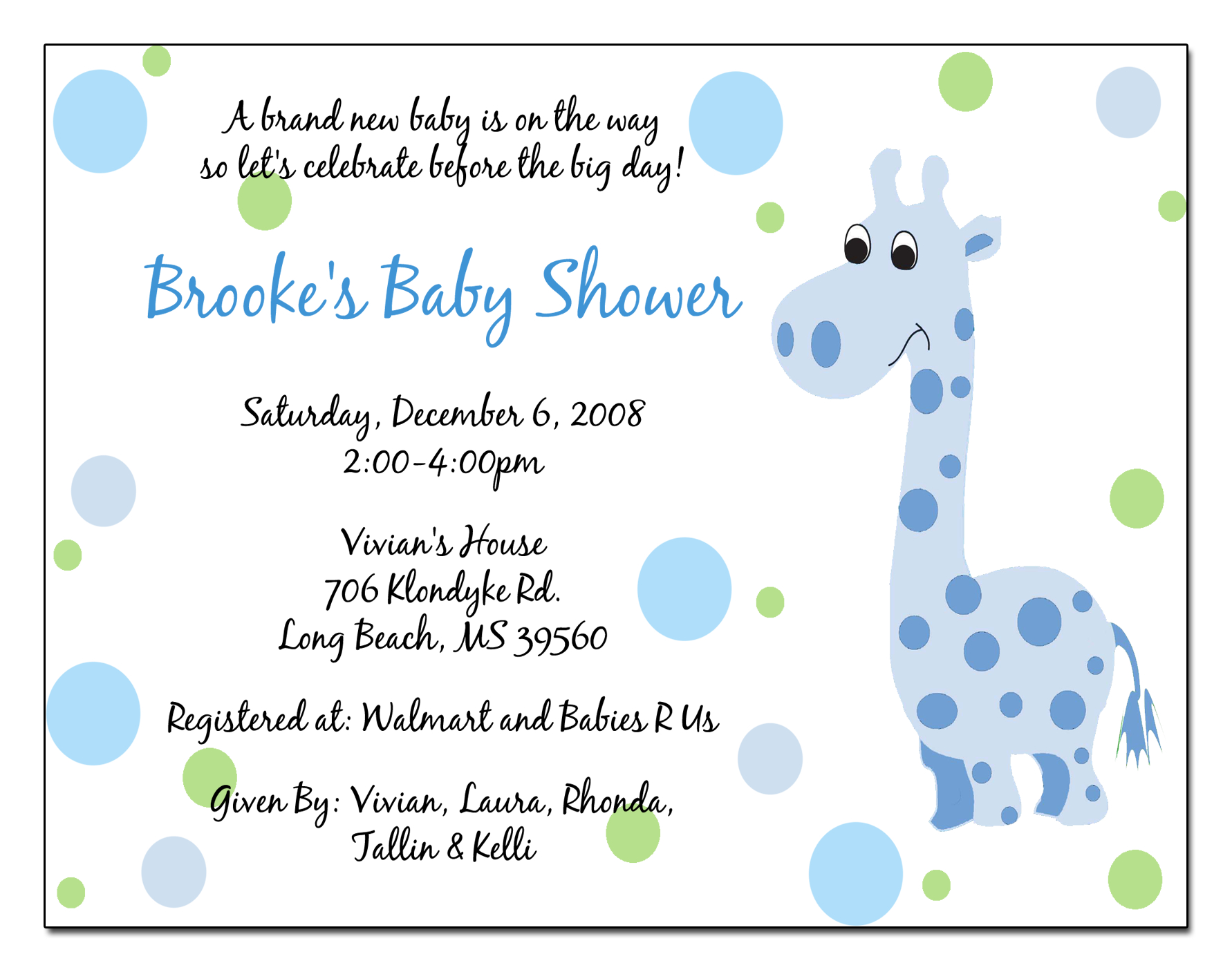 Get Free Template When To Send Out Ba Shower Invitation Bagvania with size 1782 X 1407