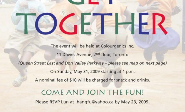 Get Together Invitation Template Free Sponsor Form Template Get with regard to size 1200 X 1200