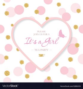 Girl Ba Shower Invitation Template Included intended for dimensions 1000 X 1080