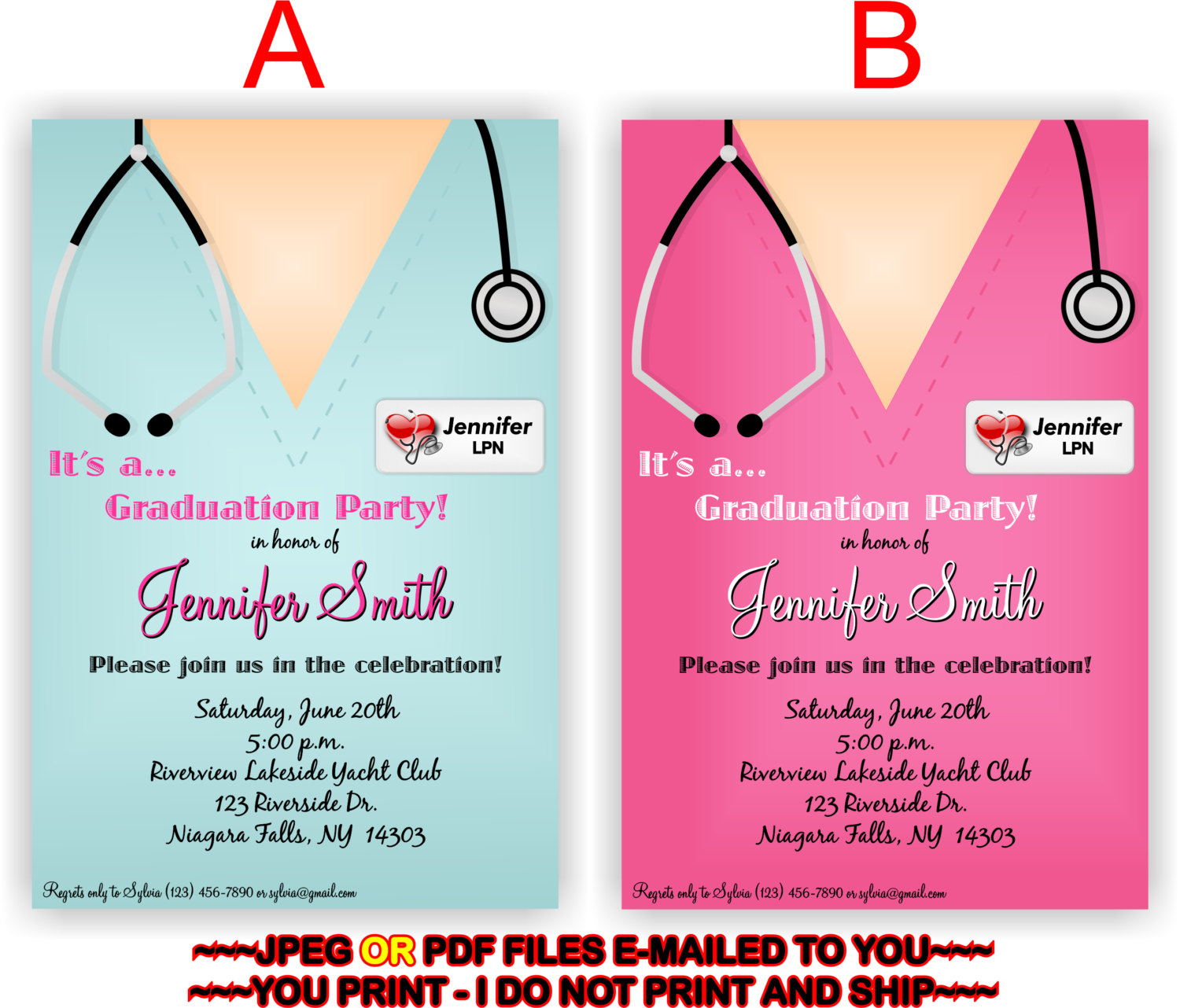 nursing-graduation-invitations-templates