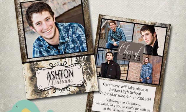 Graduation Announcements Templates Free Download Google Search for sizing 997 X 869