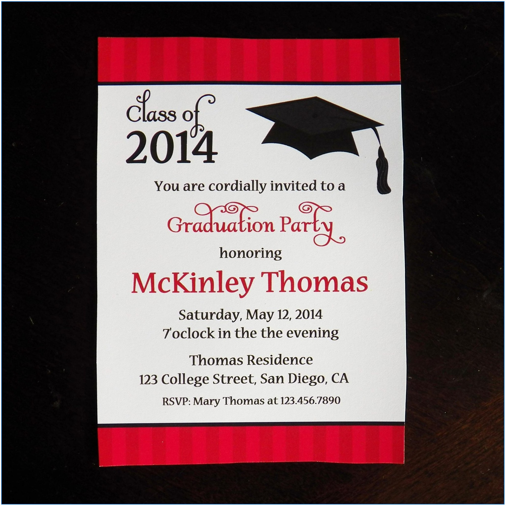 Graduation Party Invitation Templates Powerpoint Template Resume within dimensions 2063 X 2063