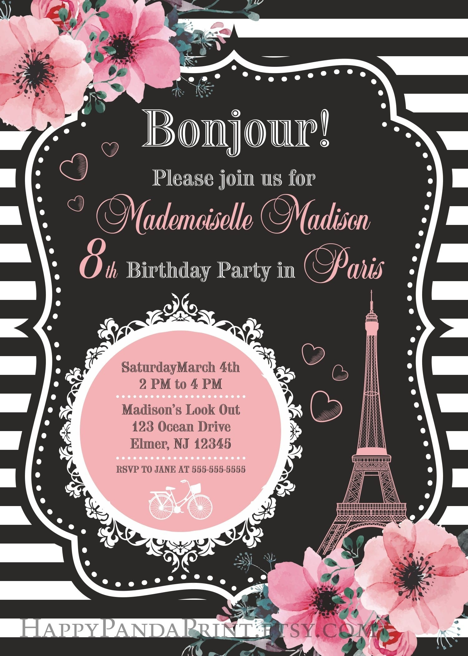 Grease Invitation Template with dimensions 1500 X 2100