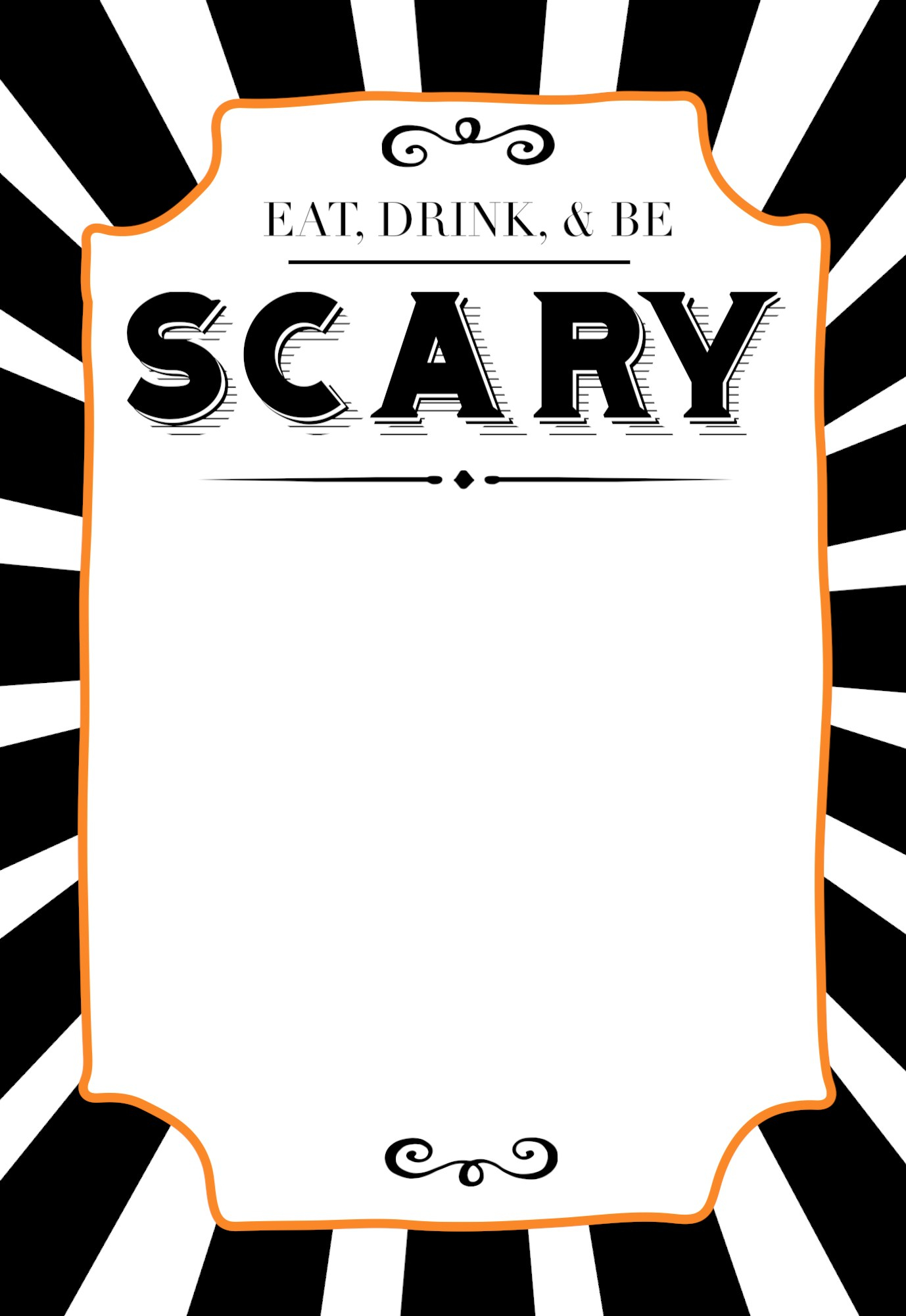 Halloween Invitations Free Printable Template Paper Trail Design in proportions 1378 X 2000