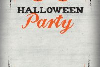 Halloween Party Free Printable Halloween Invitation Template for proportions 1080 X 1560