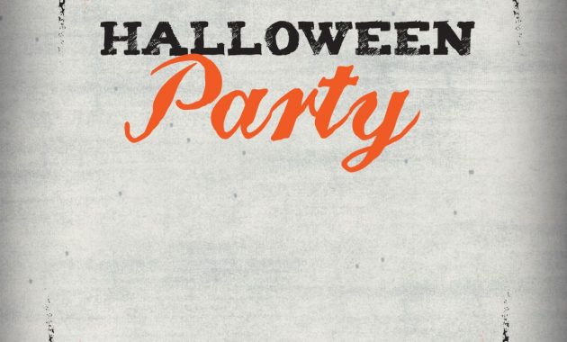 Halloween Party Free Printable Halloween Invitation Template for proportions 1080 X 1560