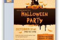 Halloween Party Invitation For Pages Mactemplates with size 900 X 1064